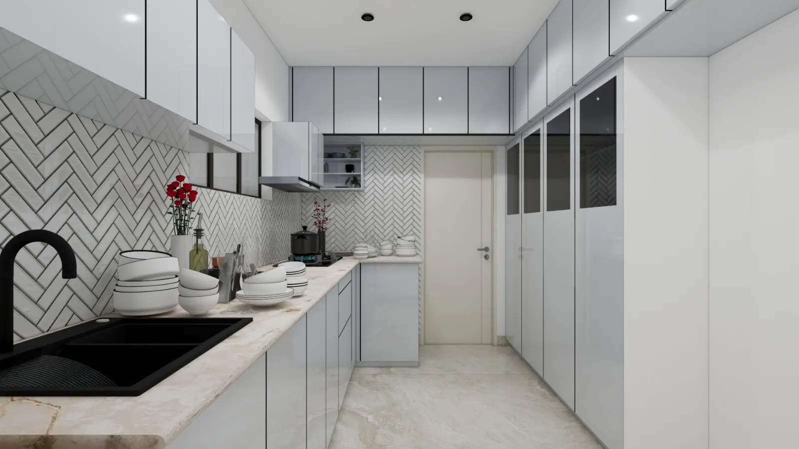 Bedrooms — interior design render
