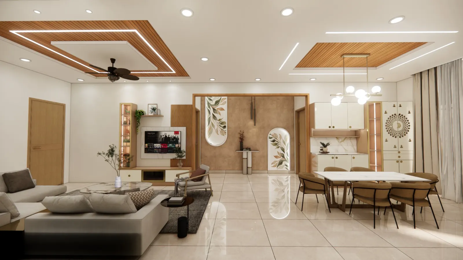 Bedrooms — interior design render
