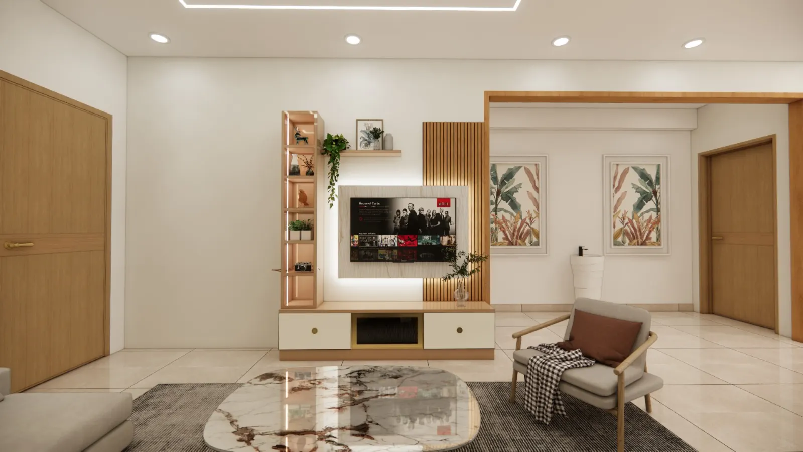 Bedrooms — interior design render