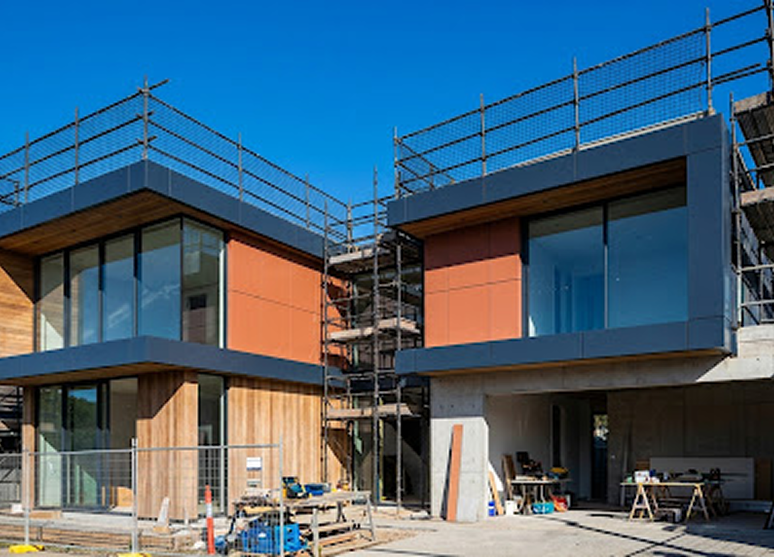 Building construction site